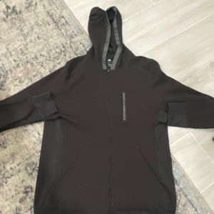Adidas zip up hoodie. Waffle material